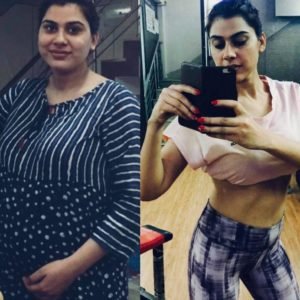 A Role Model : How Dt.Gagan Lost 18kg after pregnancy