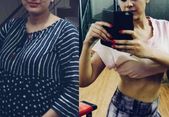 A Role Model : How Dt.Gagan Lost 18kg after pregnancy